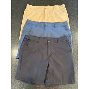 Lot Of 3 Jack Archer 7"‎ Shorts Size 36 Gray Blue Tan